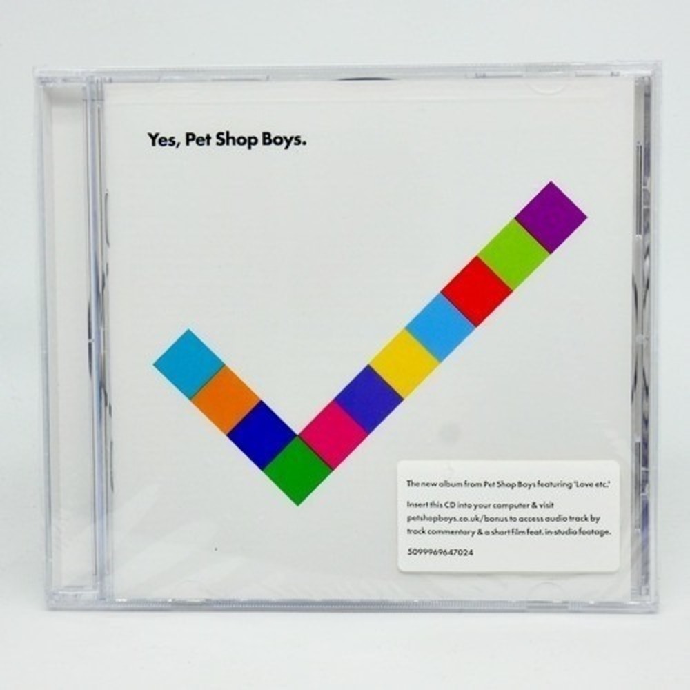 Pet Shop Boys - Yes / 2009 Their 10th Studio Album U.S. First Pressing CD, Rare